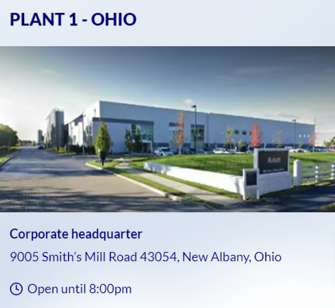 Plant 1 - Ohio